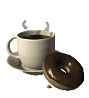 Coffee & a donut