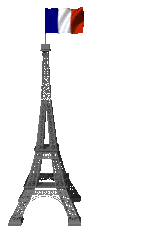 Eiffel Tower & French Flag