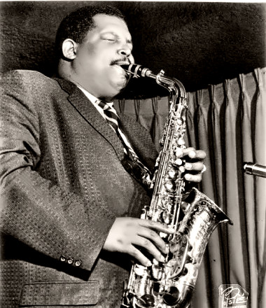 Sax Player Cannonball Adderley