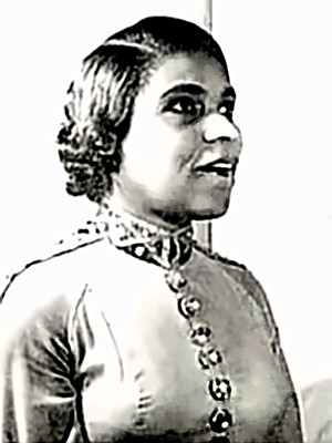 Singer Marian Anderson