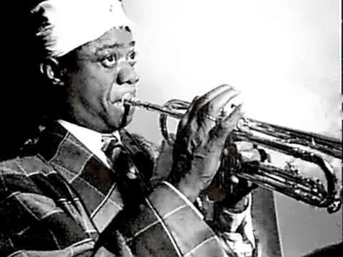 Jazz Trumpeter Louis Armstrong
