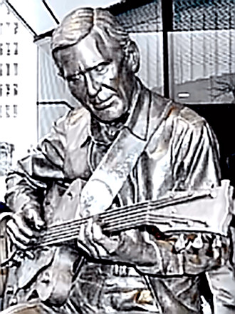 Chet Atkins Memorial Statue