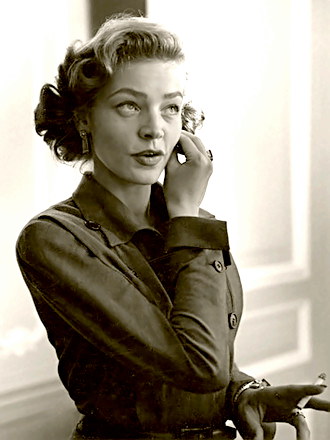 Actress Lauren Bacall