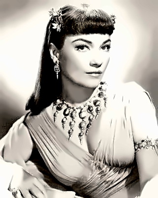 Actress Anne Baxter