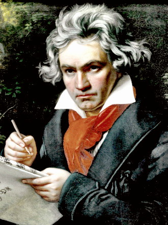 Composer Ludwig van Beethoven