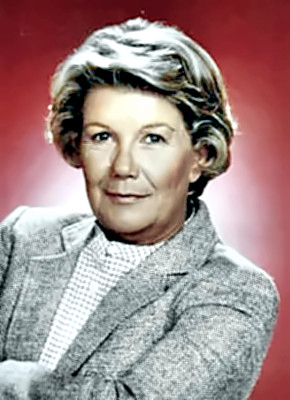 Actress Barbara Bel Geddes