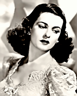 Actress Joan Bennett