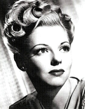 Singer Vivian Blaine