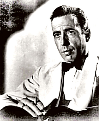 Humphrey Bogart as Rick in Casablanca