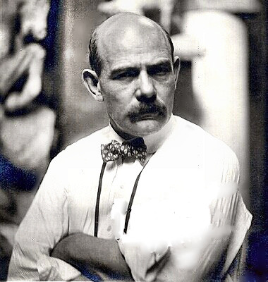 Sculptor Gutzon Borglum in 1919