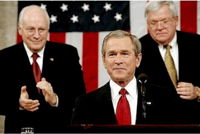 State of the Union - Bush, Cheney, Hasterdt