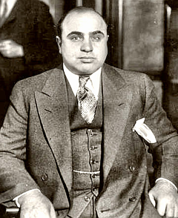 Gangster 'Scarface' Al Capone