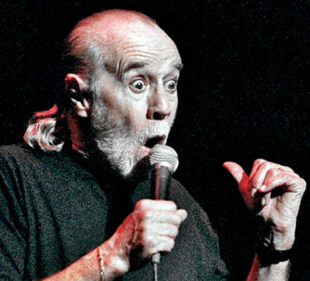 Comedian George Carlin