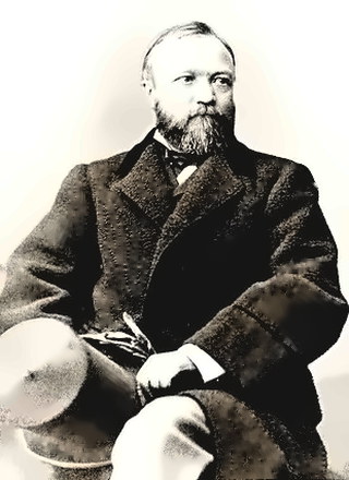 Philanthropist Andrew Carnegie