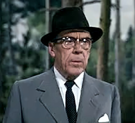Actor Leo G. Carroll