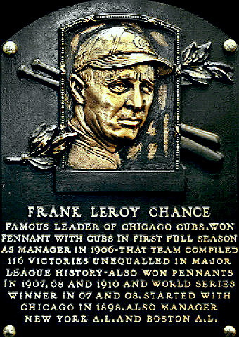 Baseball Hall of Famer Frank Chance