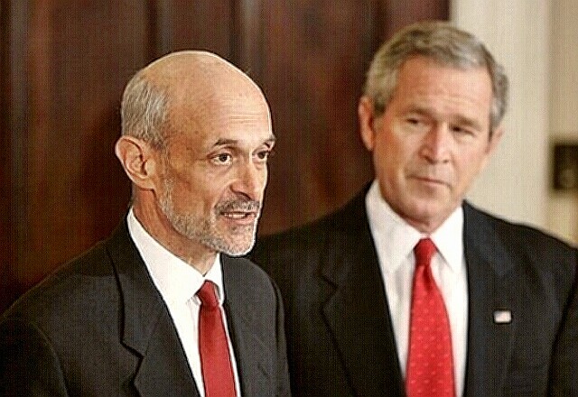 Culprits Michael Chertoff and George Bush