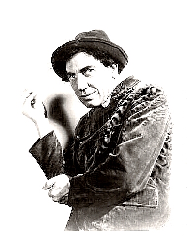 Comedian Chico (Leonard) Marx
