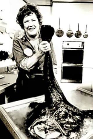 Master Chef Julia Child and Friend