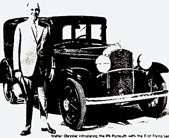 Walter Chrysler & Plymouth