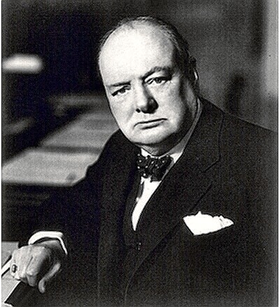 Prime Minister Sir Winston Churchill