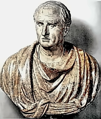 Roman Philosopher and Statesman Marcus Tullius Cicero