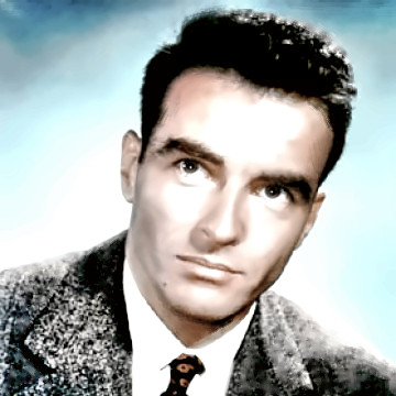 Actor Montgomery Clift