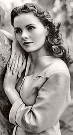 Actress Jeanne Crain