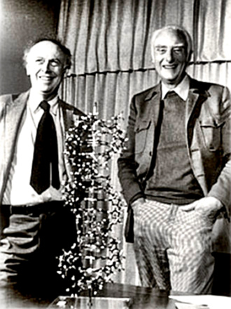Francis Crick (right) & James Watson