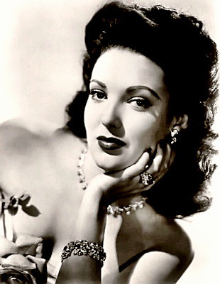 Actress Linda Darnell