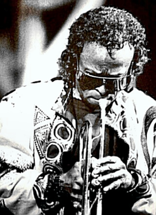 Miles Davis in a groove