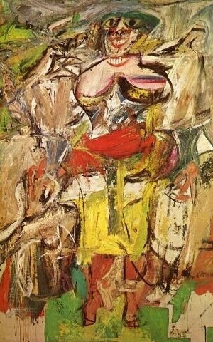 Willem de Kooning - Woman and bicycle