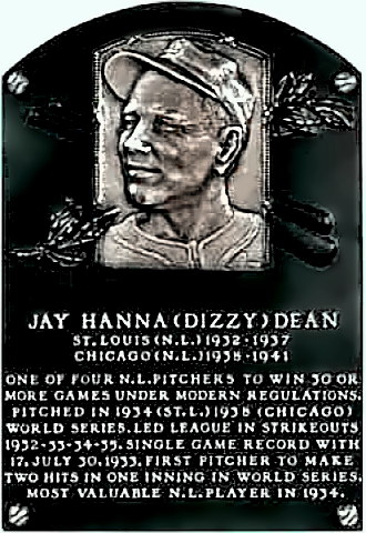 HoF Pitcher Dizzy Dean