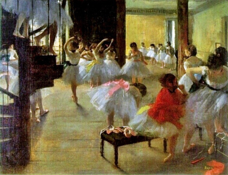 Painter Edgar Degas' - Ecole de Danse