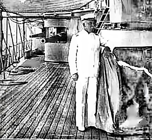 Admiral Dewey in Battle of Manila Bay