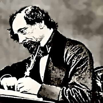 Novelist Charles Dickens