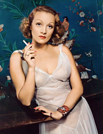 Actress Marlene Dietrich