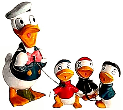 Unca Donald with his nephews