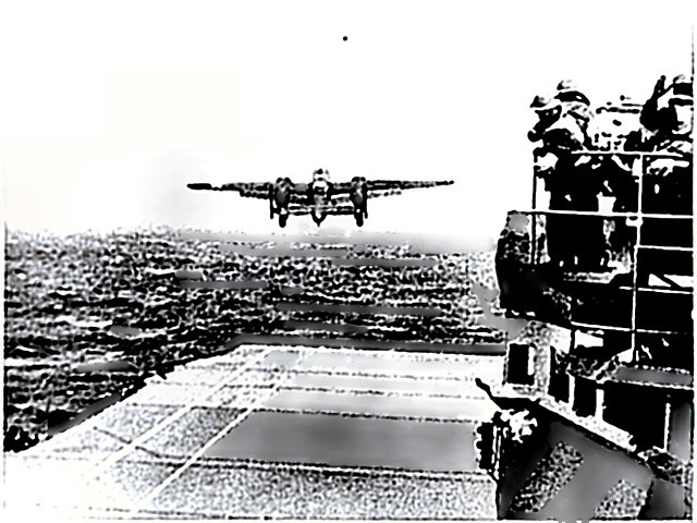 Doolittle Raid on Tokyo from USS Hornet - 1942