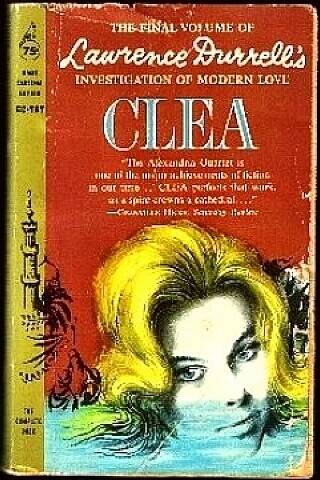 Lawrence Durrell, writer of Clea