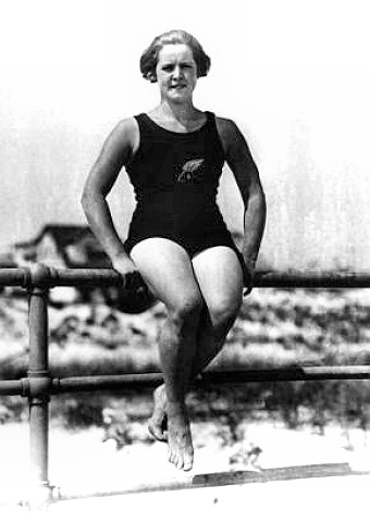 Champion Swimmer Gertrude Ederle
