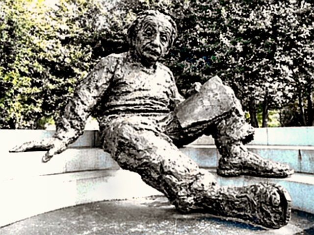 Einstein statue at National Accademy of Science (NAS) in Washington DC