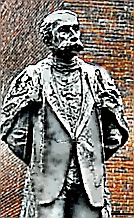 Composer Edward Elgar statue