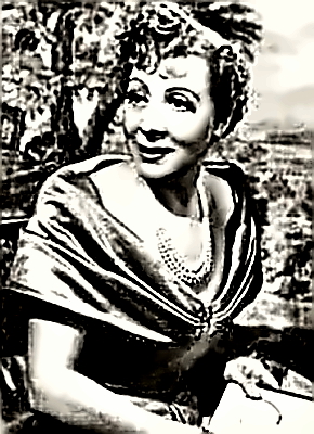 Actress Edith Evans