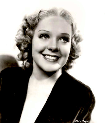 Singer & Actress Alice Faye