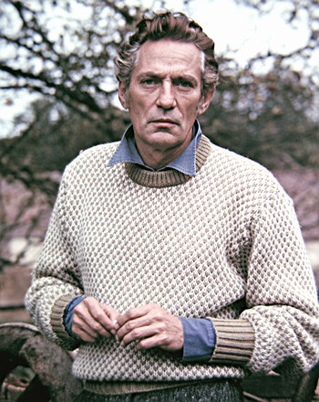 Actor Peter Finch