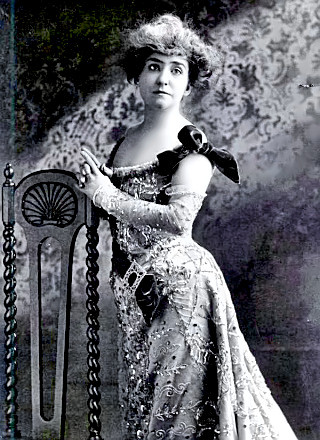 Actress Minnie Fiske
