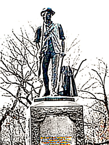 Daniel Chester French's Concord Minuteman statue