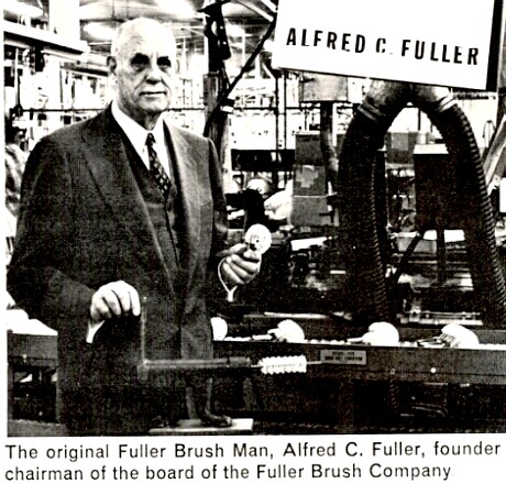 Brush Man Alfred Fuller