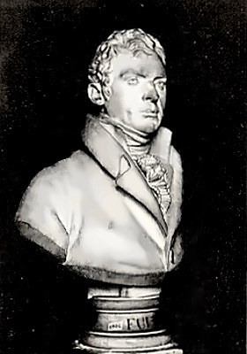 Bust of Inventor Robert Fulton